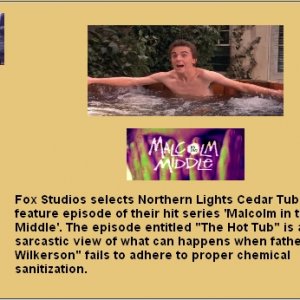 Episode 5x10 Hot Tub advertising