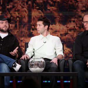 Justin Berfield and Todd Holland at 2010 Winter TCA Tour