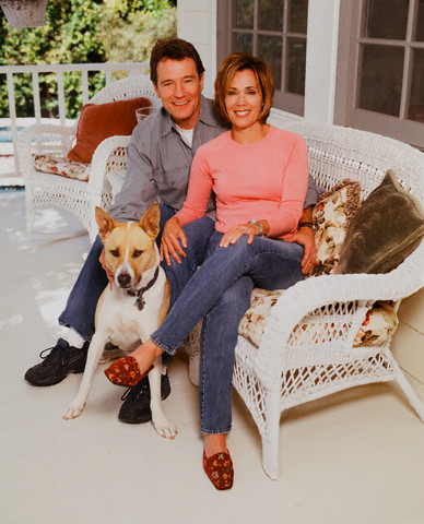 Bryan Cranston photo shoots: at home with wife Robin Dearden