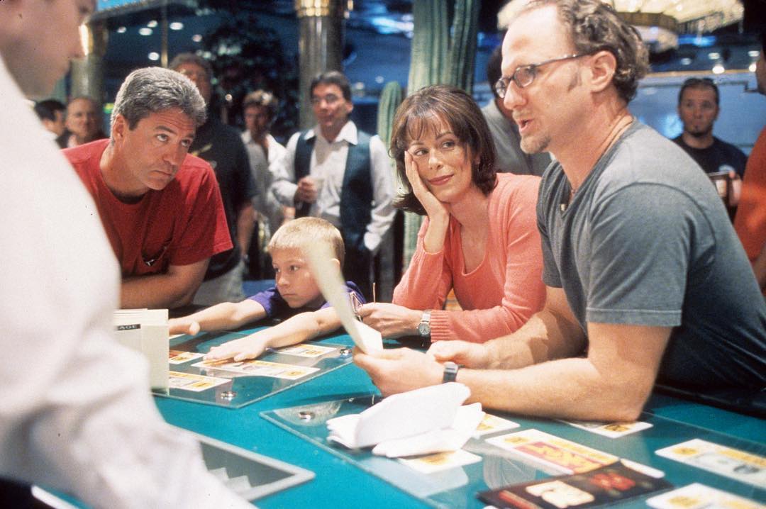 Director Todd Holland shooting 'Casino' (2.05) in 2000