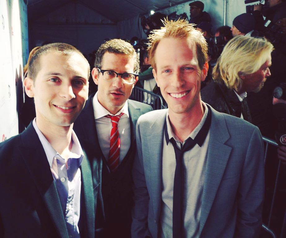 Justin Berfield and Jason Felts at the 'Limitless' movie premiere