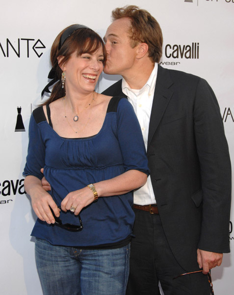 Jane Kaczmarek and Bradley Whitford at Davante Rodeo Drive Boutique Opening June 2007