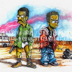'Breaking Bad' - 'The Simpsons' mash-up by *cpn-blowfish