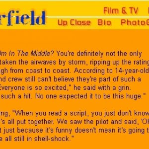 Alloy online magazine feature, early 2000