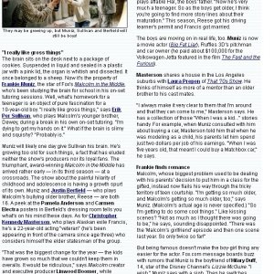 TV Guide online, March 16, 2002