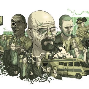 Bryan Cranston in 'Breaking Bad' by Alexander Iaccarino
