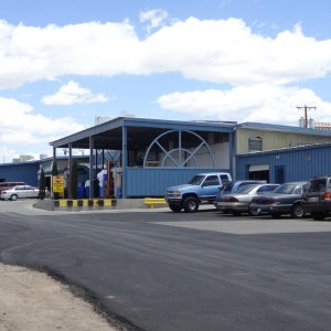 The industrial laundromat department