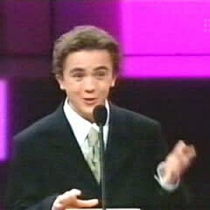 Frankie Muniz presenting the Logie Awards, April 28, 2002