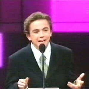 Frankie Muniz presenting the Logie Awards, April 28, 2002