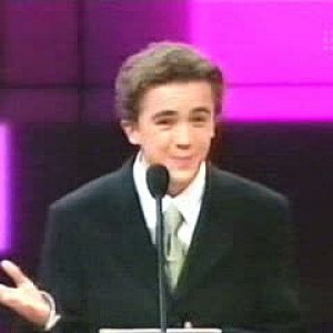 Frankie Muniz presenting the Logie Awards, April 28, 2002