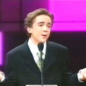 Frankie Muniz presenting the Logie Awards, April 28, 2002