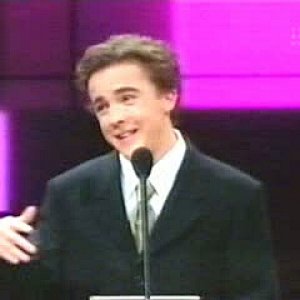 Frankie Muniz presenting the Logie Awards, April 28, 2002