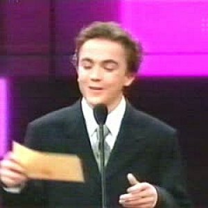 Frankie Muniz presenting the Logie Awards, April 28, 2002