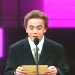 Frankie Muniz presenting the Logie Awards, April 28, 2002