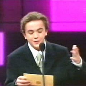 Frankie Muniz presenting the Logie Awards, April 28, 2002