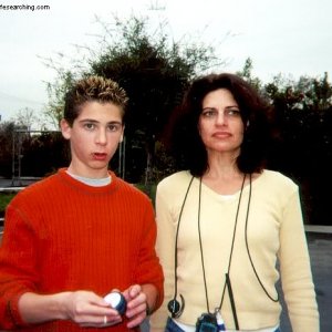 Justin Berfield snapped at some event