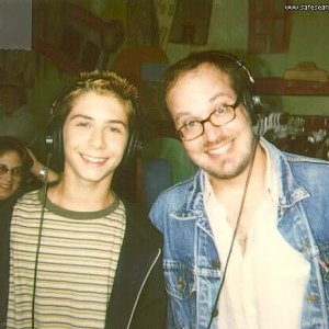 Justin Berfield snapped at some event