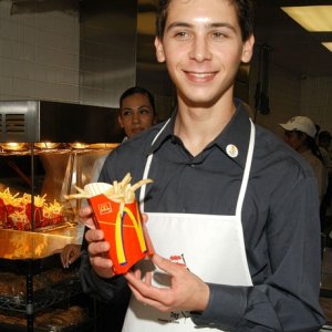 Justin Berfield at 2003 McDonald's World Children's Day