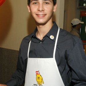Justin Berfield at 2003 McDonald's World Children's Day
