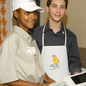 Justin Berfield at 2003 McDonald's World Children's Day