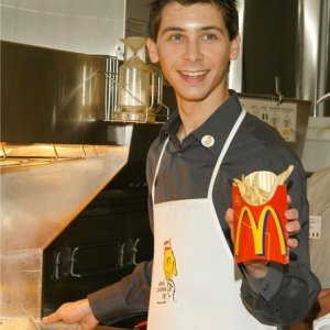 Justin Berfield at 2003 McDonald's World Children's Day