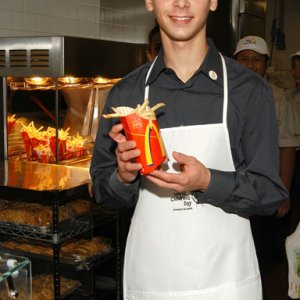 Justin Berfield at 2003 McDonald's World Children's Day