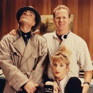 Todd Holland directing 'Twin Peaks' episode 2x13 (1990)