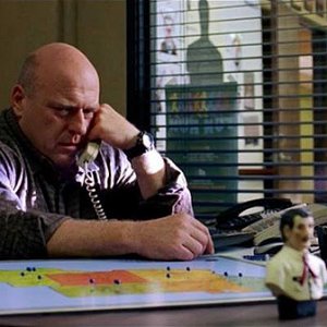 Breaking Bad: Hank Schrader and the Jesus Malverde statue