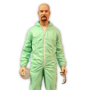 Mezco Walter White Heisenberg green hazmat action figure