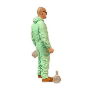 Mezco Walter White Heisenberg green hazmat action figure