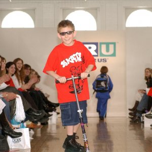 Erik Per Sullivan at the Kids R Us Fall 2002 Fashion Show