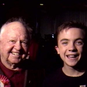 Mickey Rooney and Frankie Muniz at the Hollywood Christmas Parade