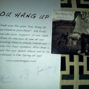 Frankie Muniz drumming for 'You Hang Up'
