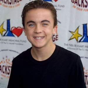 Justin Berfield and Frankie Muniz at Bogart Backstage On Tour For A Cure