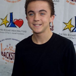 Justin Berfield and Frankie Muniz at Bogart Backstage On Tour For A Cure