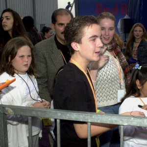 Justin Berfield and Frankie Muniz at Bogart Backstage On Tour For A Cure