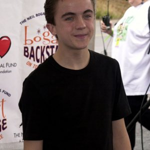 Justin Berfield and Frankie Muniz at Bogart Backstage On Tour For A Cure