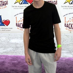 Justin Berfield and Frankie Muniz at Bogart Backstage On Tour For A Cure