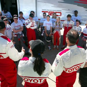 Toyota Pro/Celebrity Race Driver Training: Frankie Muniz, Justin Berfield