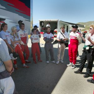 Toyota Pro/Celebrity Race Driver Training: Frankie Muniz, Justin Berfield