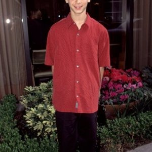Justin Berfield at 2001 Press Conference