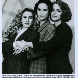 Jane Kaczmarek as Linda Bauer in 'Equal Justice' (1990-91)
