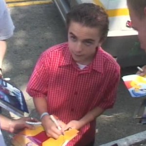 Frankie Muniz at 'A Time for Heroes'