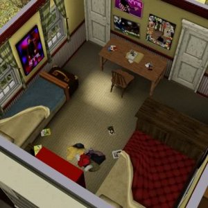 The Wilkerson House: virtual Sims3 3D-recreation by CarynColleen