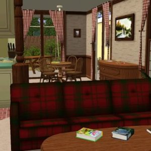 The Wilkerson House: virtual Sims3 3D-recreation by CarynColleen
