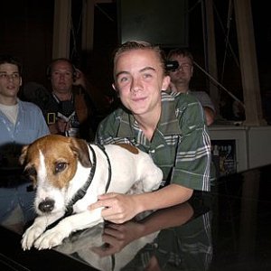 Frankie Muniz at 19th Annual VSDA Convention promoting 'My Dog Skip'