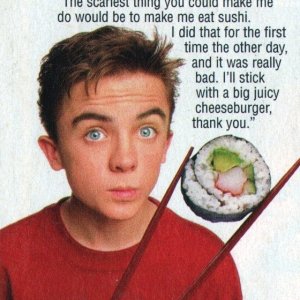 Frankie Muniz, unknown magazine, 2002 (?)