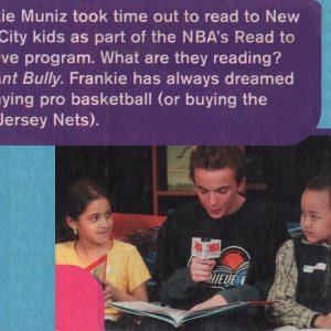 Frankie Muniz at NBA All-Star Read to Achieve Celebration