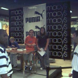 Frankie and Erik at the signing session at Macy's