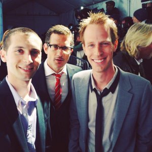 Justin Berfield and Jason Felts at the 'Limitless' movie premiere